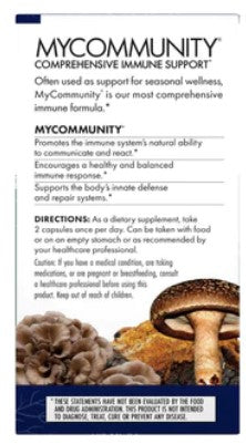 Host Defense MyCommunity 120 Vegetarian Capsules