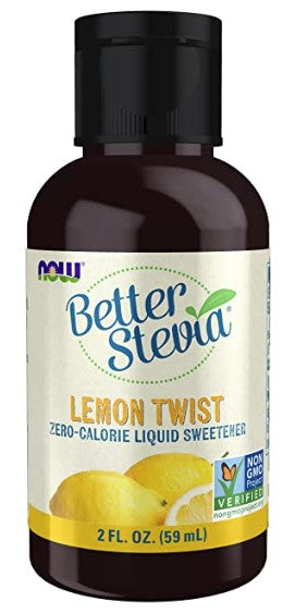 BetterStevia® Liquid, Lemon Twist, 2 fl oz (59 mL), by NOW