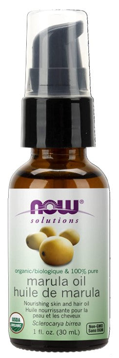 Organic Marula Oil, 1 fl oz (30 mL), by Now Solutions