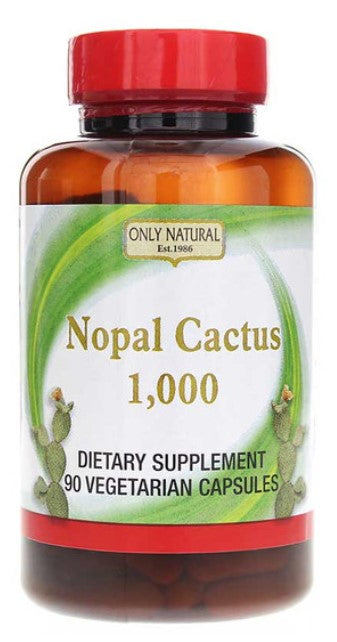 Nopal Cactus 1000 (Opuntia) 1000 mg 90 Veggie Capsules