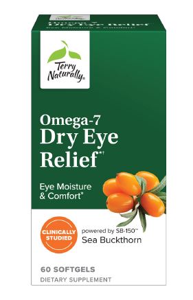 Terry Naturally Omega7 Eye Relief 60 Softgels