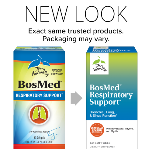 Terry Naturally BosMed Respiratory Support 60 Softgels