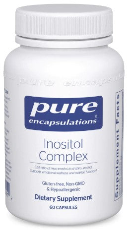 Inositol Complex 60 Capsules, 550 mg, by Pure Encapsulations