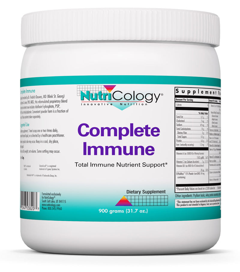 Complete Immune 900 g (31.7 oz) by Nutricology best price