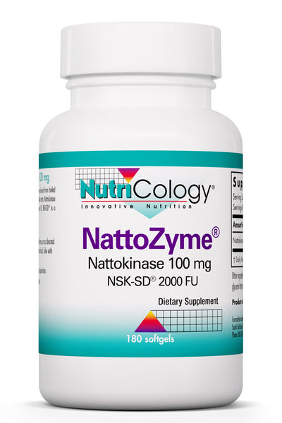 Nattozyme 100 mg 180 Softgels by Nutricology best price