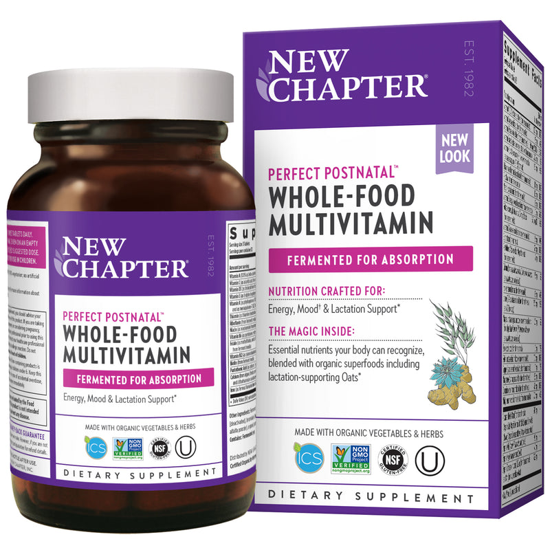 Perfect Postnatal Multivitamin 192 Tablets by New Chapter best price