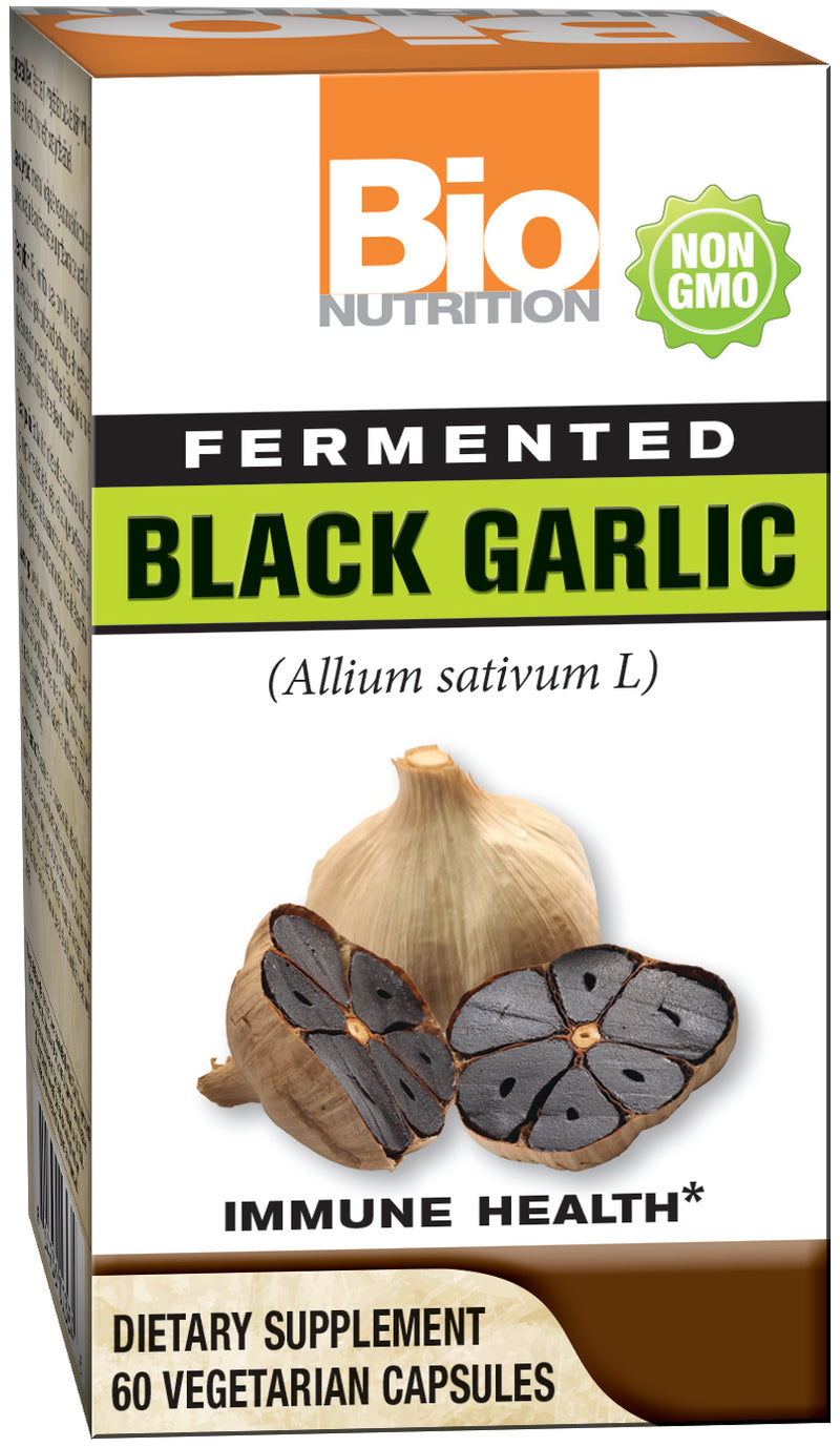 Fermented Black Garlic 450 mg 60 veg caps by Bio Nutrition best price