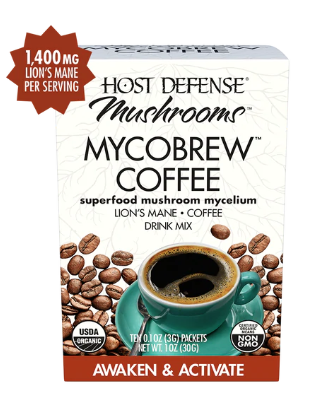 Host Defense Mycobrew Coffee Packets, 1oz (30g)