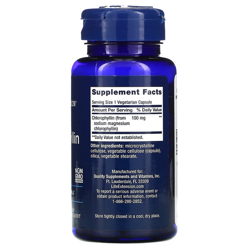 Chlorophyllin 100 mg 100 Vegetarian Capsules Best Price