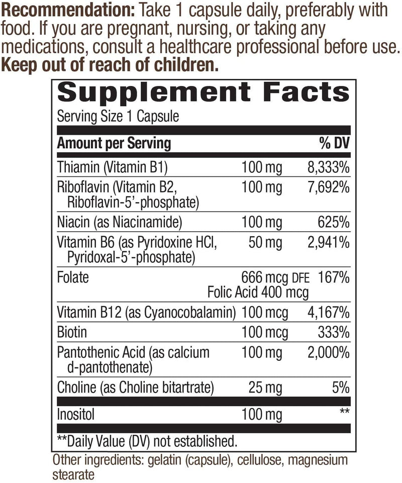 B-100 Complex 100 Capsules