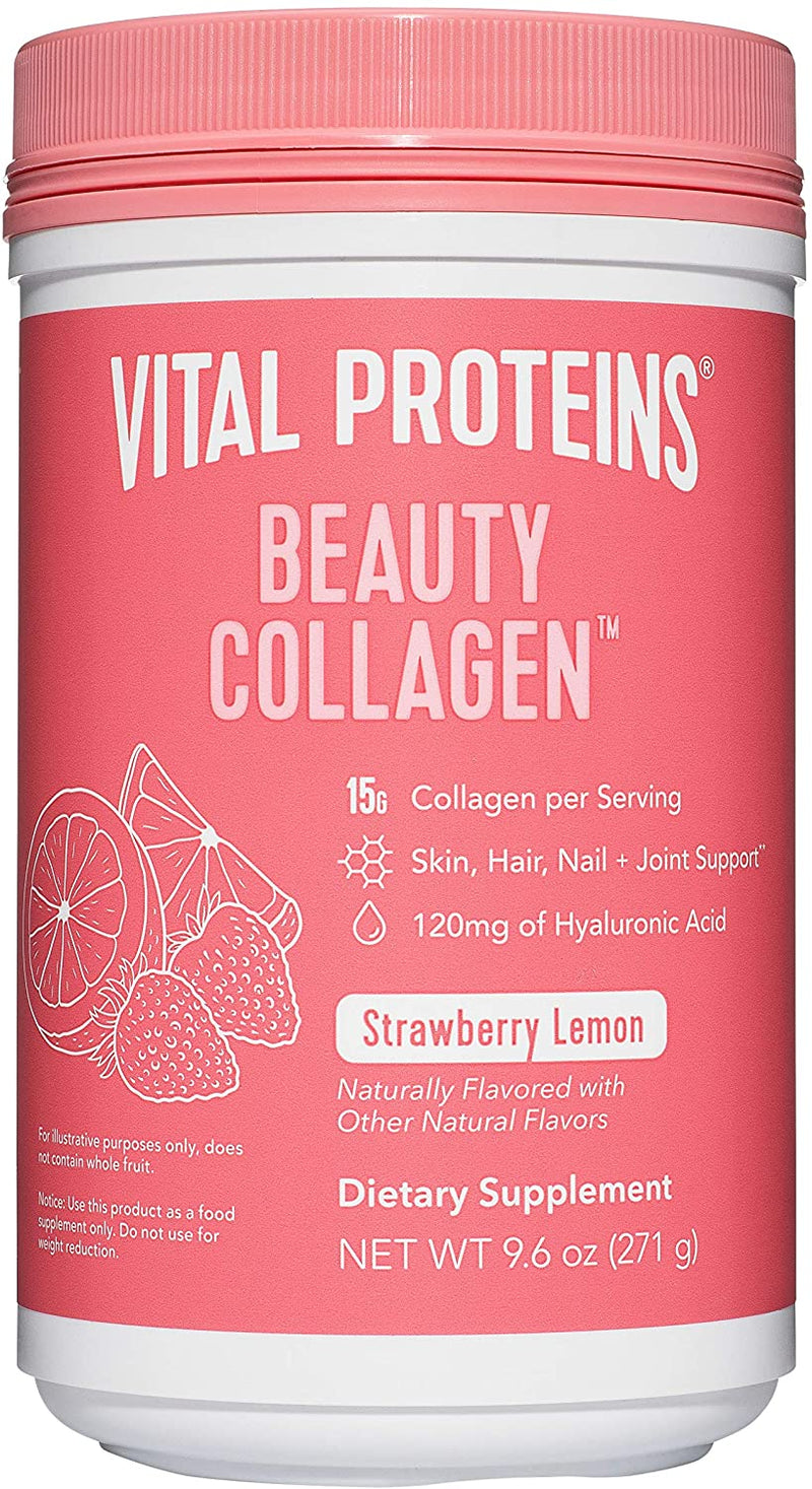 Vital Proteins, Beauty Collagen, Strawberry Lemon, 9.6 oz (271 g)