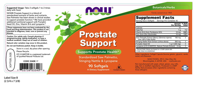 Prostate Support 90 Softgels