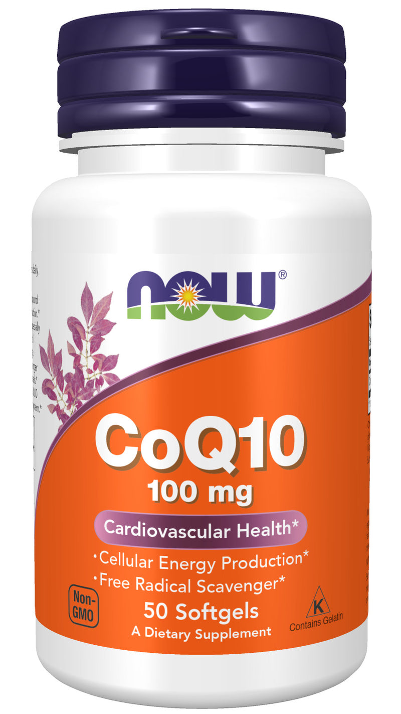 CoQ10 100 mg 50 Softgels