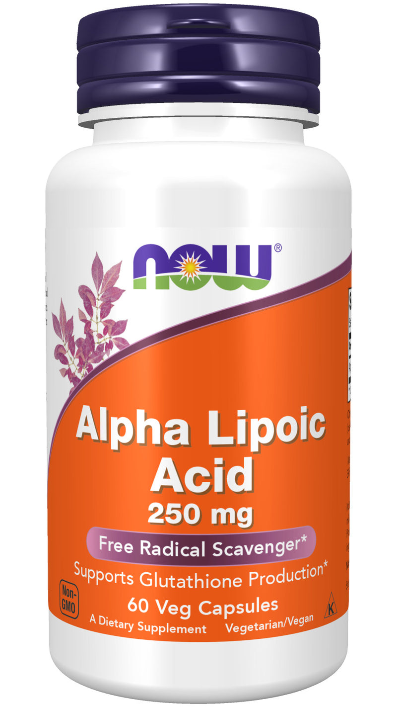 Alpha Lipoic Acid 250 mg 60 Veg Capsules