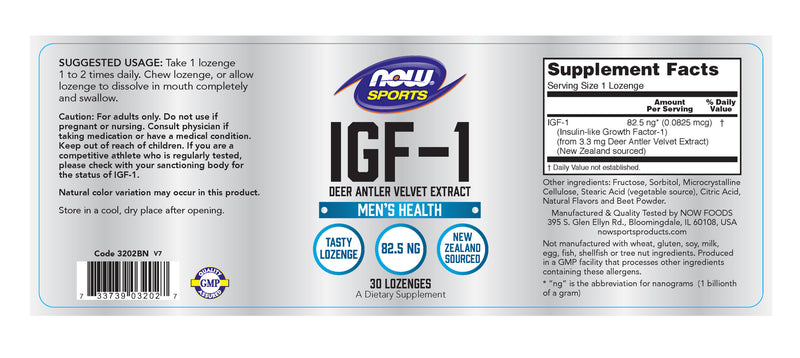 IGF-1 - 30 Lozenges