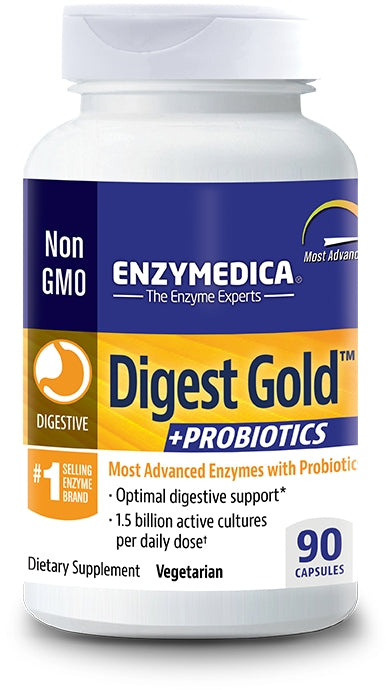 Digest Gold + Probiotics 90 Capsules