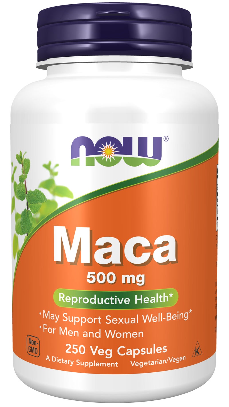 Maca 500 mg 250 Veg Capsules