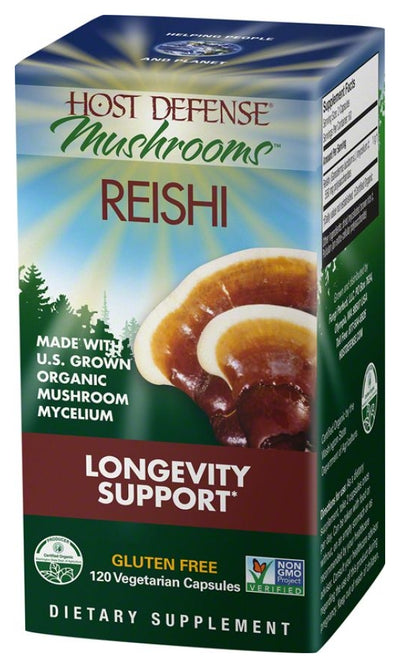 Host Defense Reishi 120 Vegetarian Capsules