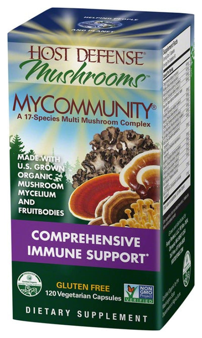 Host Defense MyCommunity 120 Vegetarian Capsules