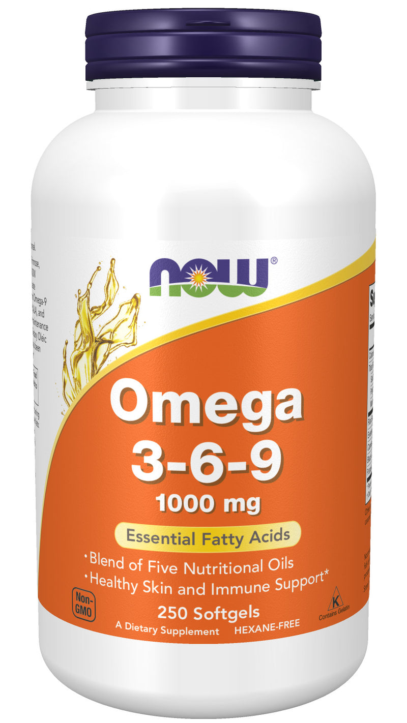 Omega 3-6-9 1000 mg 250 Softgels