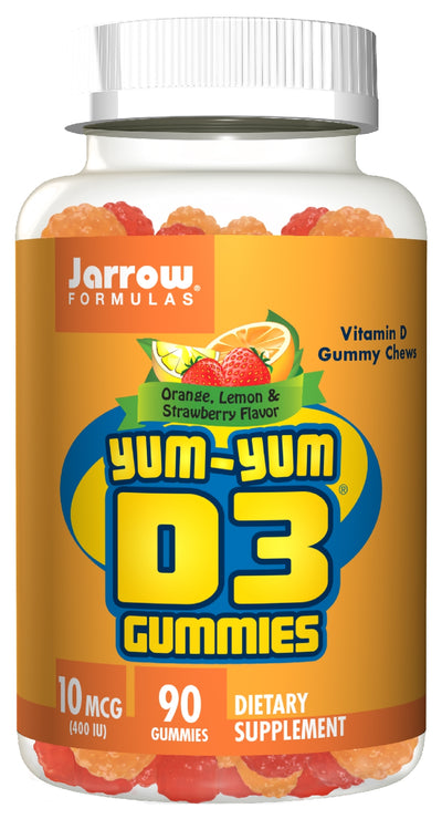 Yum-Yum D3 Gummies 10 mcg (400 IU) 90 Gummies