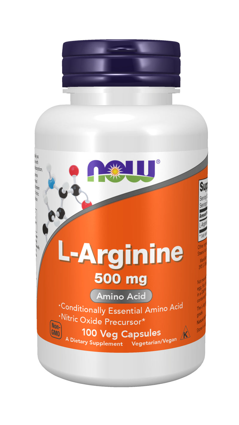 L-Arginine 500 mg 100 Capsules