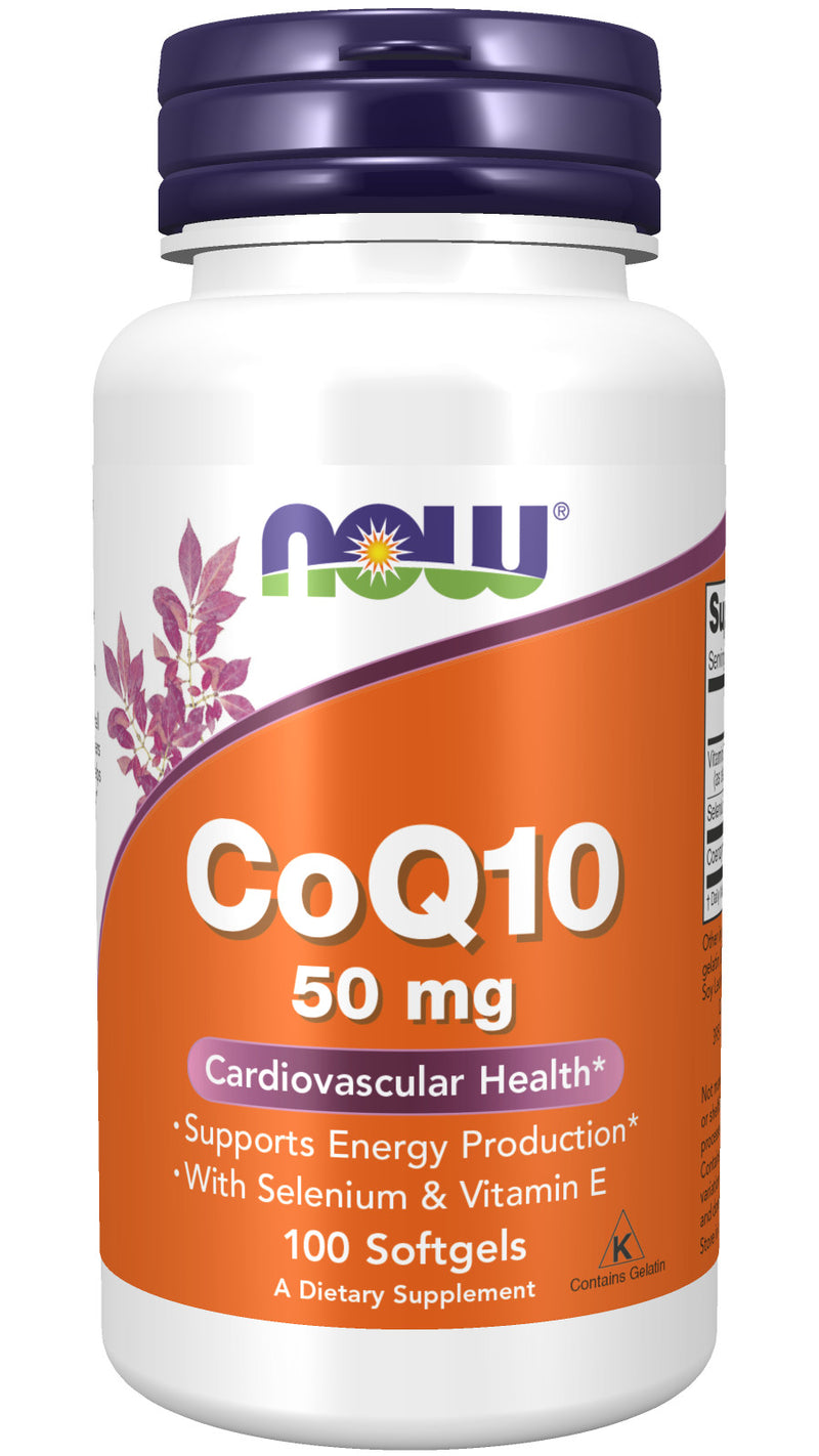 CoQ10 50 mg 100 Softgels