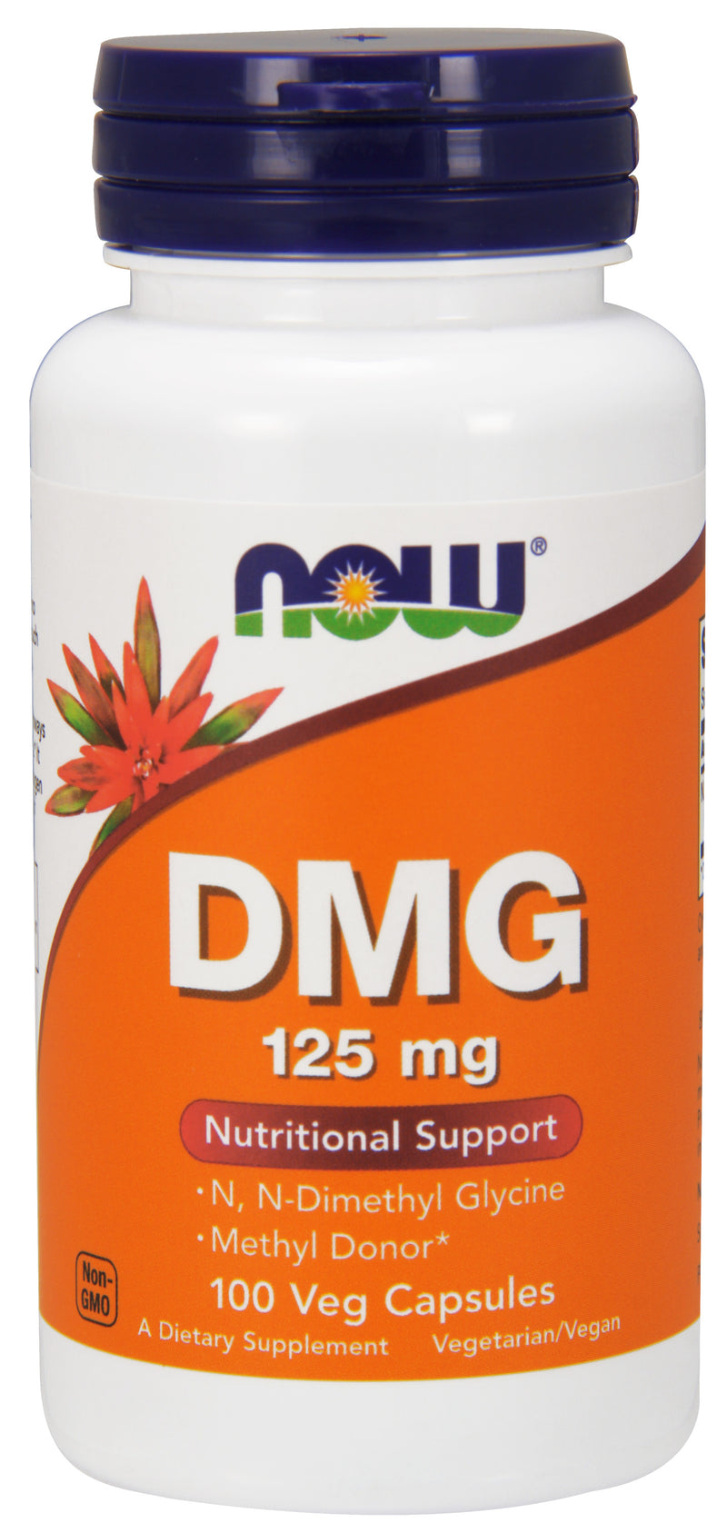 DMG 125 mg 100 Veg Capsules