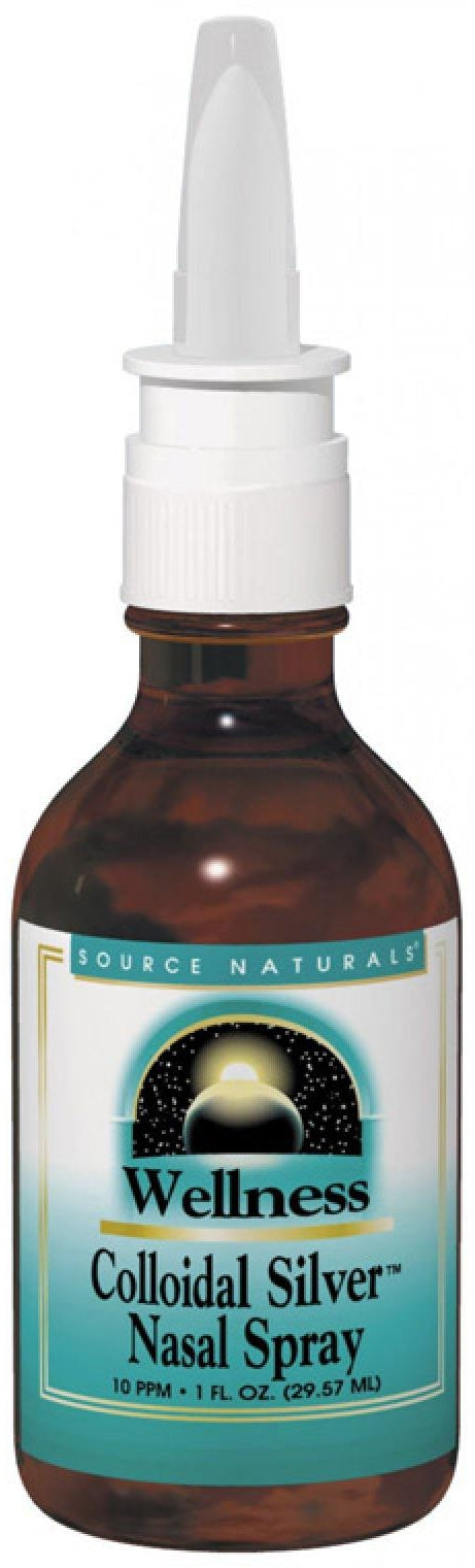 Wellness Colloidal Silver Nasal Spray 10 ppm 2 fl oz (59.14 ml)