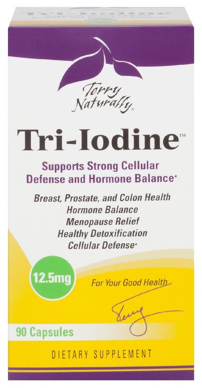 Terry Naturally Tri-Iodine 12.5 mg 90 Capsules