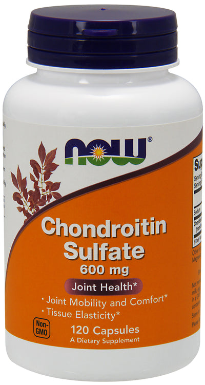 Chondroitin Sulfate 600 mg 120 Capsules | By Now Foods - Best Price