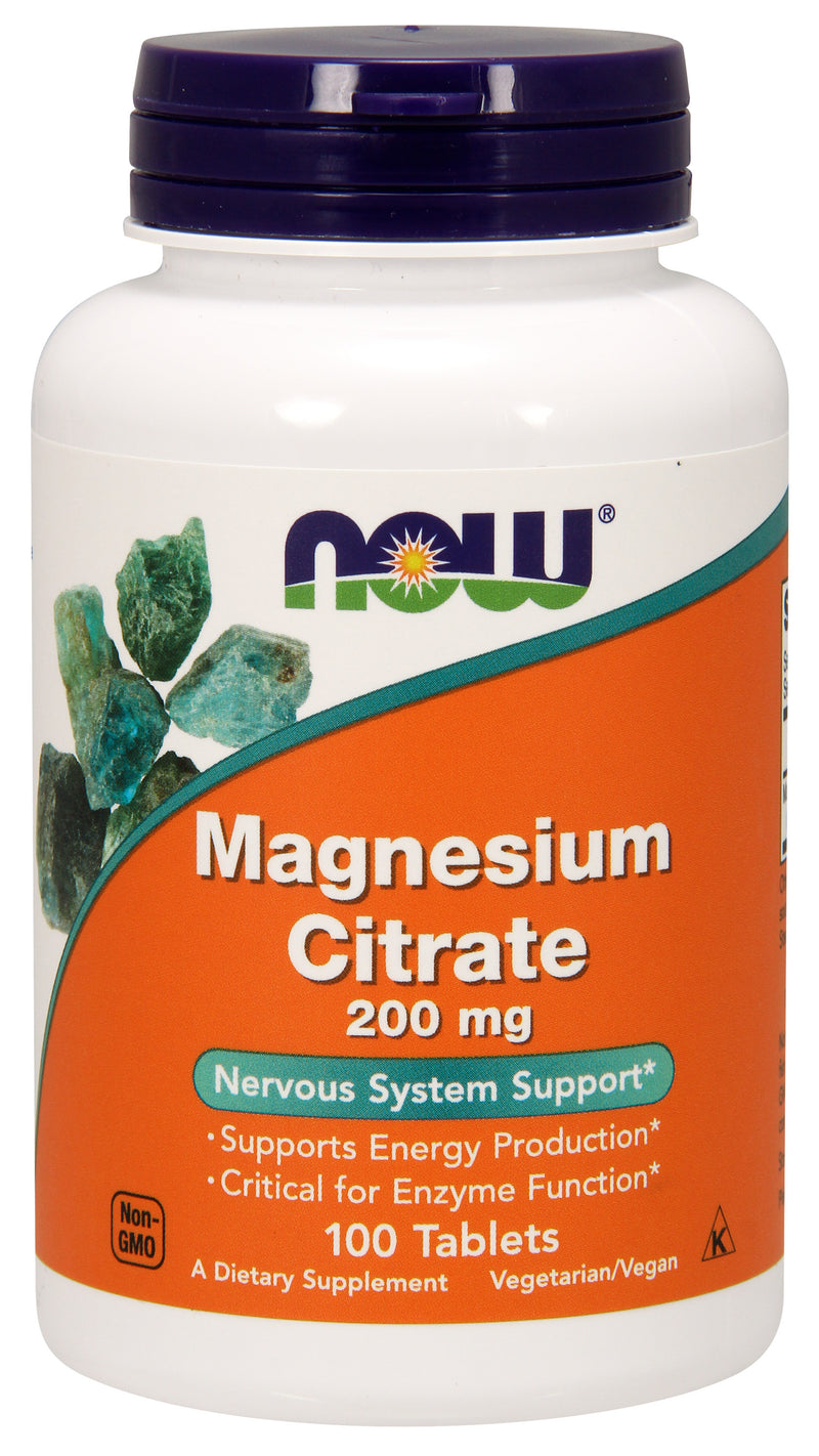 Magnesium Citrate 200 mg 100 Tablets