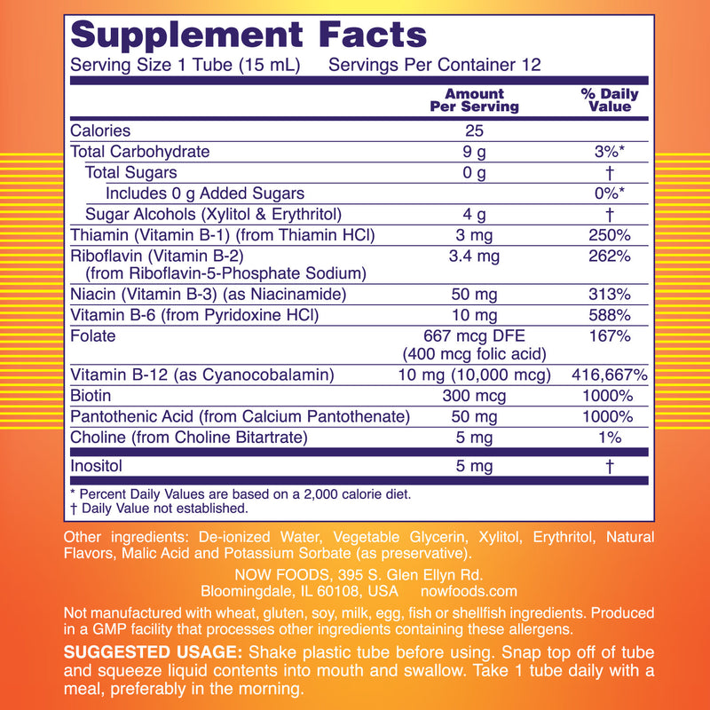 Now Shots B-12 10,000 mcg Mixed Berry 12 Shots