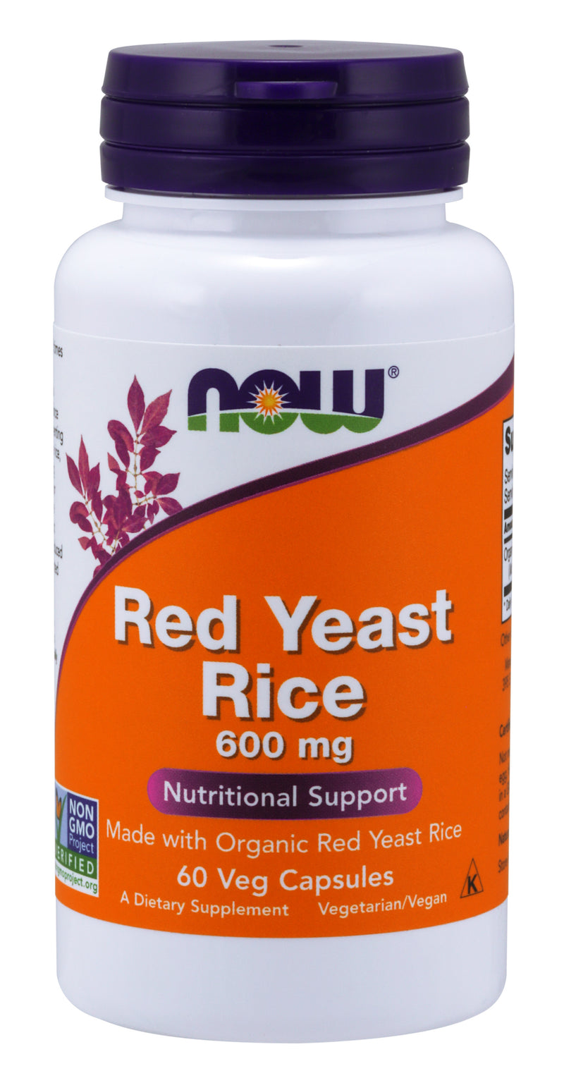 Red Yeast Rice 600 mg 60 Veg Capsules